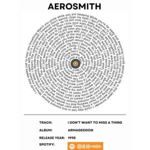 Aerosmith - I dont want to miss a thing