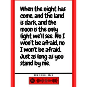 Ben E King - Stand by me