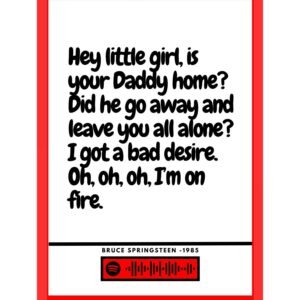 Bruce Springsteen - I'm on fire