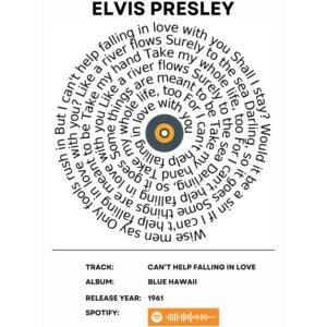 Elvis Presley - Cant help falling in love