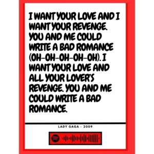 Lady Gaga - Bad romance