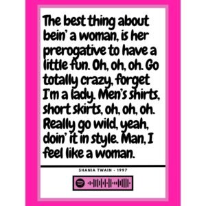 Shania Twain - Man I feel like a woman