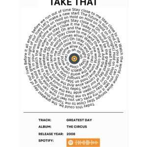 Take That - Greatest day