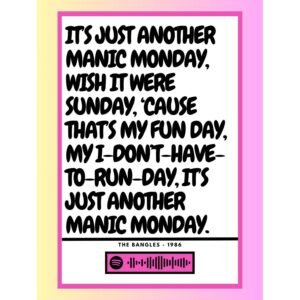The Bangles - Manic Monday