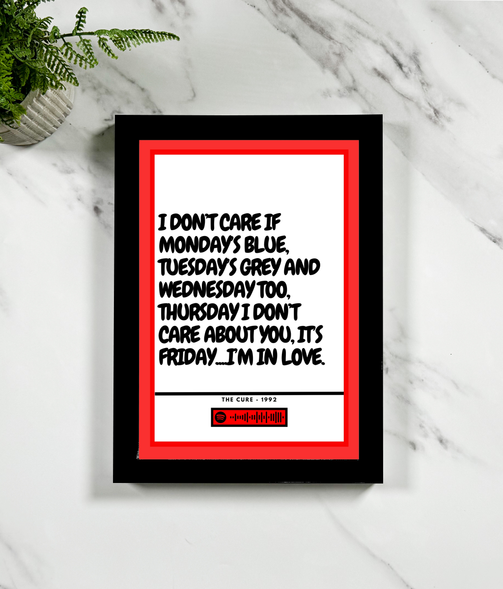 The Cure - Its Friday I'm in love - Image 2