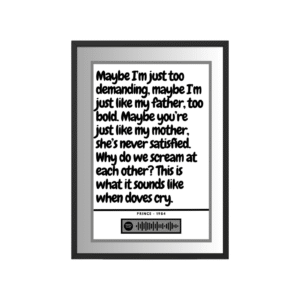 Prince - When doves cry