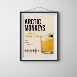 Cocktail Pairing – Arctic Monkeys - alternate view