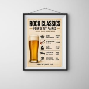 Lager & Rock Classic Pairing - alternate view