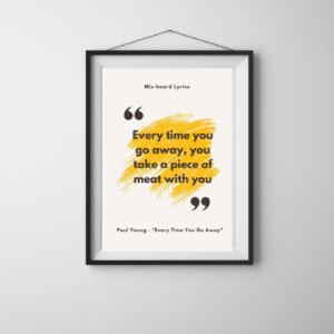 Paul Young – Every Time You Go Away - alternate view