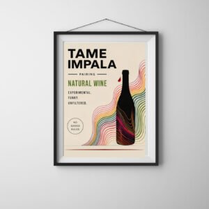 Wine Pairing – Tame Impala - alternate view