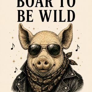 Boar to be Wild - alternate view