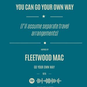 Fleetwood Mac – Go Your Own Way - alternate view