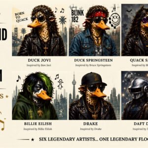 Music Ducks - alternate view