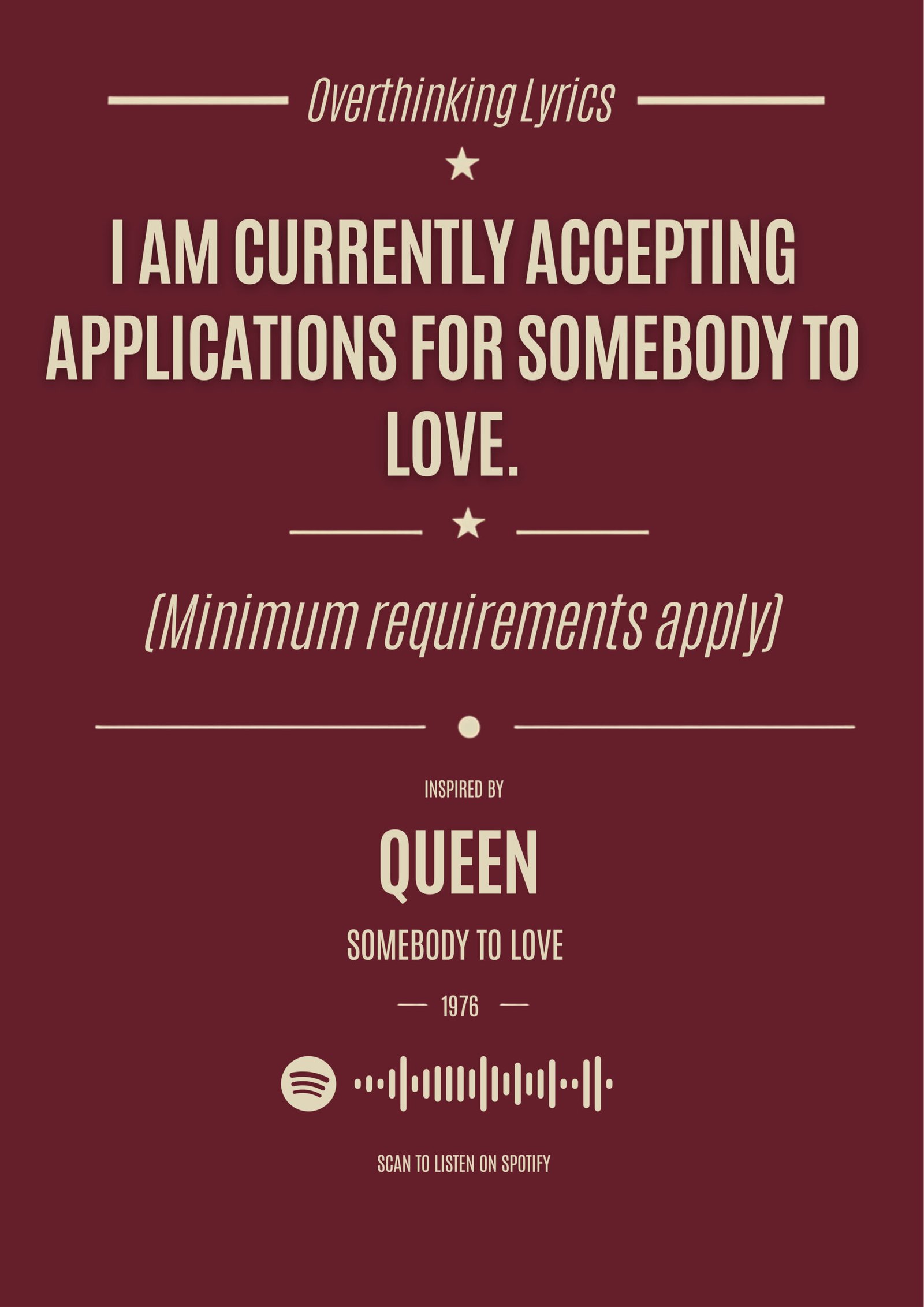 Queen - Somebody to Love - Image 2
