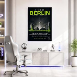 Portrait Framed Art Print Sound of Berlin