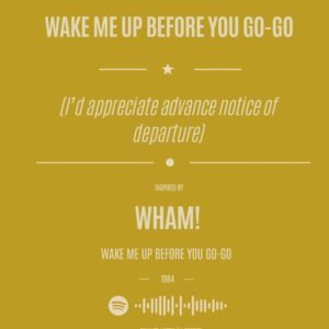 Wham – Wake Me Up Before You Go-Go - alternate view