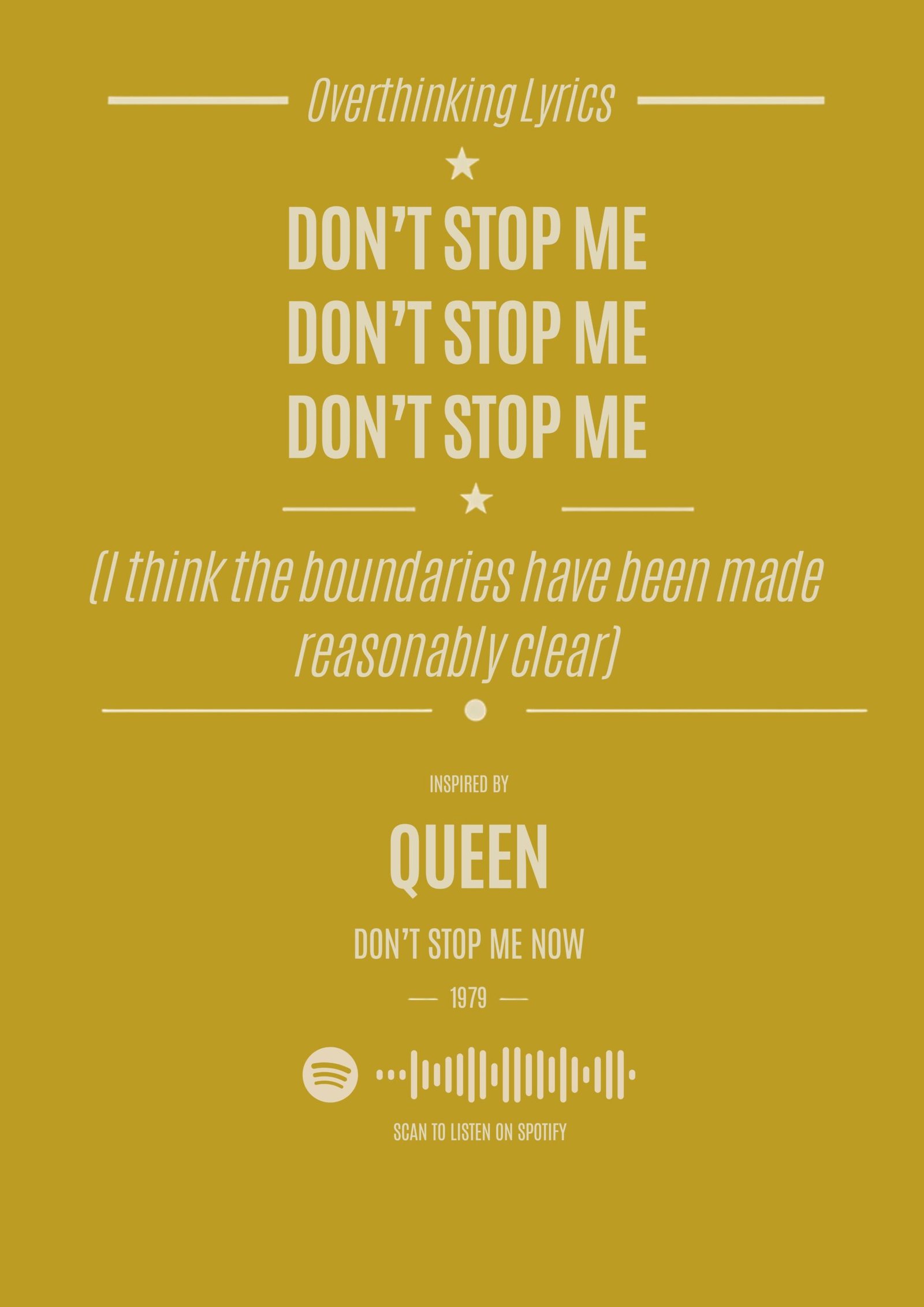 Queen - Don't Stop Me Now - Image 2